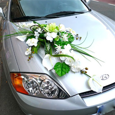 Wedding Car Flower Decoration Collections 2013