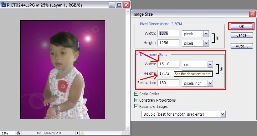 Cara edit dan duplikasi foto menjadi 4x6, 3x4, 2x3 dll 