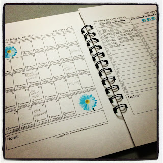 blog planner