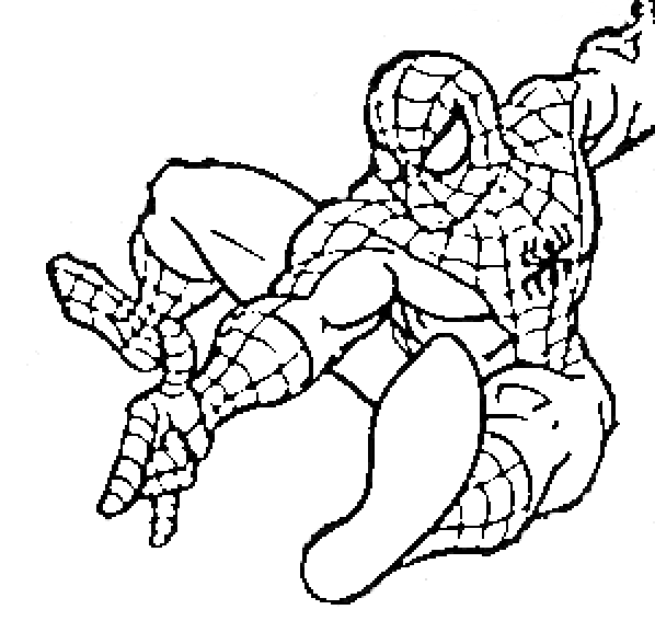 coloring: Spiderman coloring pages for kids