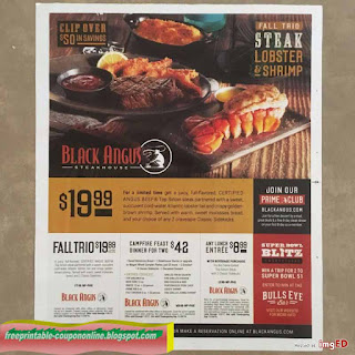 Free Printable Black Angus Steakhouse Coupons