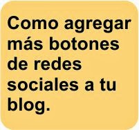 agregar botones redes sociales blog blogger