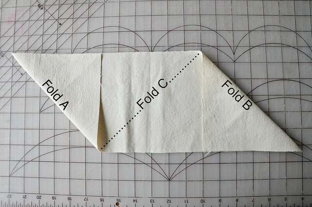 FREE Project – Origami Drawstring Bag – Beth Ann Williams