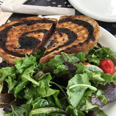 New Yorker Reuben sandwich at Urth Caffe in Santa Monica, California