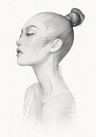 09-Hair-in-a-bun-Procreate Portraits Alex Tang-www-designstack-co