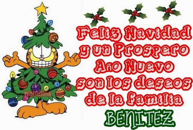 FELIZ NAVIDAD GARFIELD