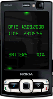 Nokia Greenpower & Bluepower flashlite screensaver by supertonic