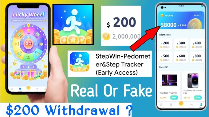 Step Win se paise kaise kamaye janiye stepwin app ka asliyat