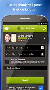 Prank Call to any of your friends
