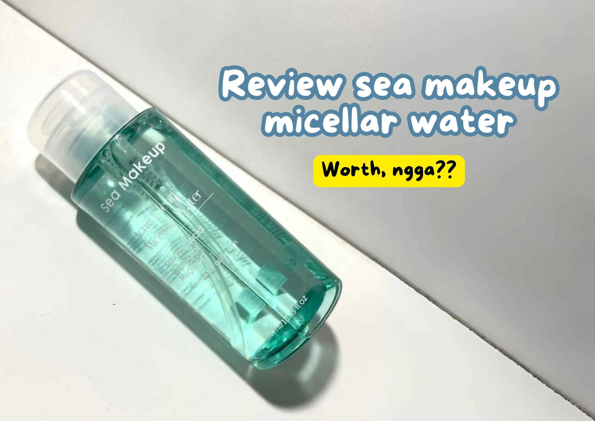 Sea makeup micellar water