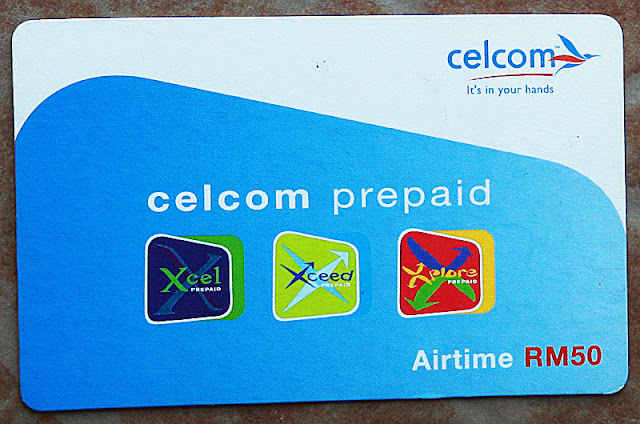 Kad telefon pra-bayar Celcom