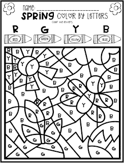 Spring Math and Literacy Printables and Worksheets for Pre-K ...