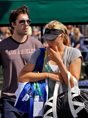 maria sharapova engaged to sasha vujacic. maria Sharapova Gets Engaged