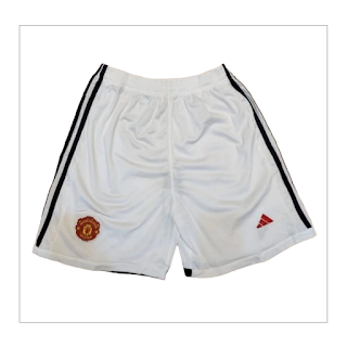 Jual Celana Manchester United Home Putih 2023/2024 di toko jersey jogja sumacomp,harga murah barang berkualitas