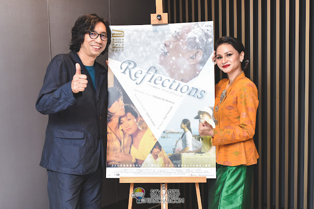 Director Isao Yukisada and actress Sharifah Amani made a special appearance at the Malaysian premiere of “Asian Three-Fold Mirror 2016: Reflections" at GSC Mid Valley