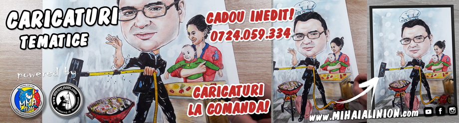 Caricaturi la Comanda - Art by Mihai Alin Ion