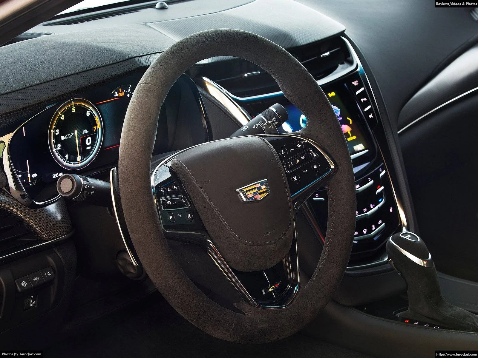 Hình ảnh xe ô tô Cadillac CTS-V 2016 & nội ngoại thất