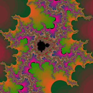 Calculated Fractal Image