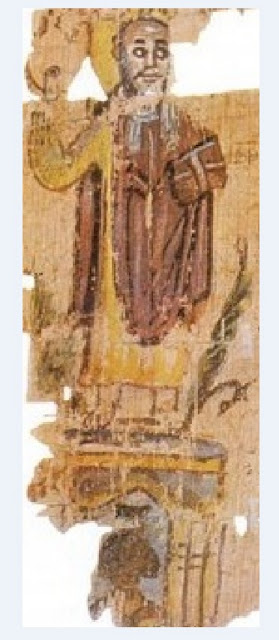 Свиток V века, иллюстрирующий разрушение Серапеума Теофилом