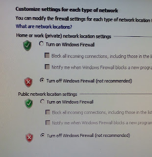 Turn Off Firewall For Your System