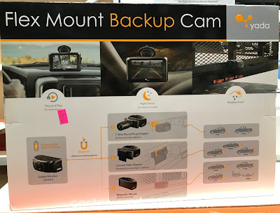 Costco 1084071 - Yada Flex Mount Backup Camera helps you when you have difficulty parallel parking