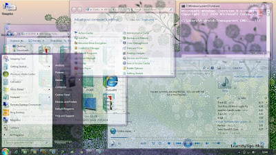 Make everything transparent in Windows7...LearnByTips_Blog
