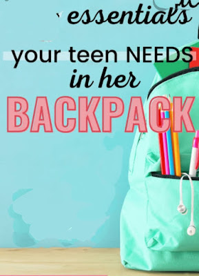 Bagpack Essentials For Teenage Girls