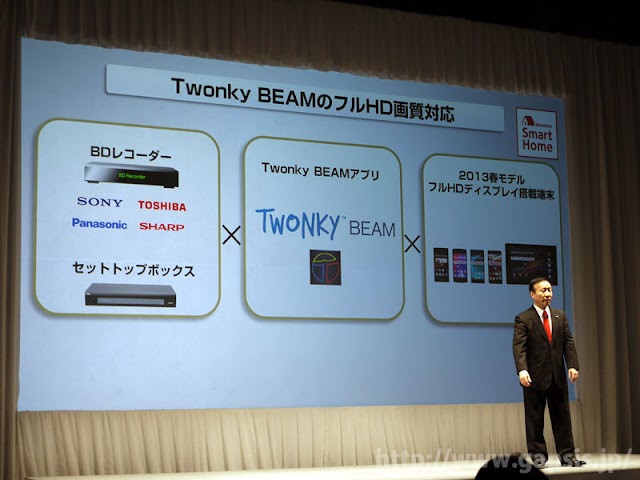 Twonky Beamが進化へ！ フルHDに対応。ひかりTVやレコーダー内の映像をフルHDでスマホ視聴が可能に