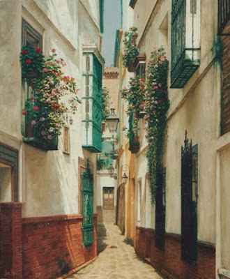 Pinturas Andaluces Cuadros Al Oleo Ventanas