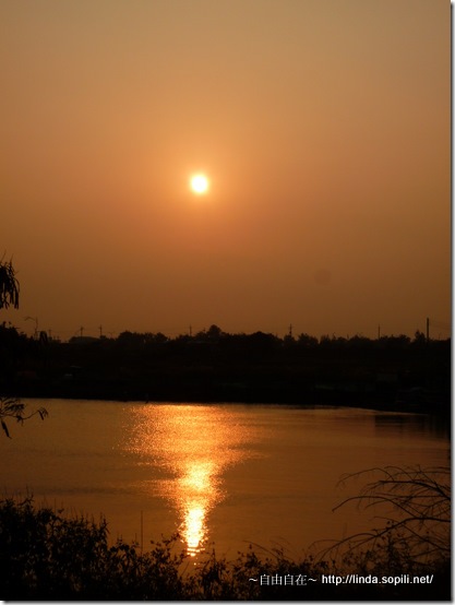 台南的夕陽