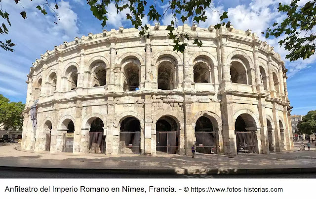 Anfiteatro Romano en Nîmes