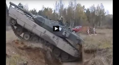 Wth - This Tank Driver Is Just Stupid See What He Just Do Next - Watch Full Video
