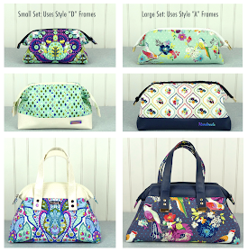 Trifect Zip Bags - 6 sizes by Janelle MacKay of Emmaline Bags 