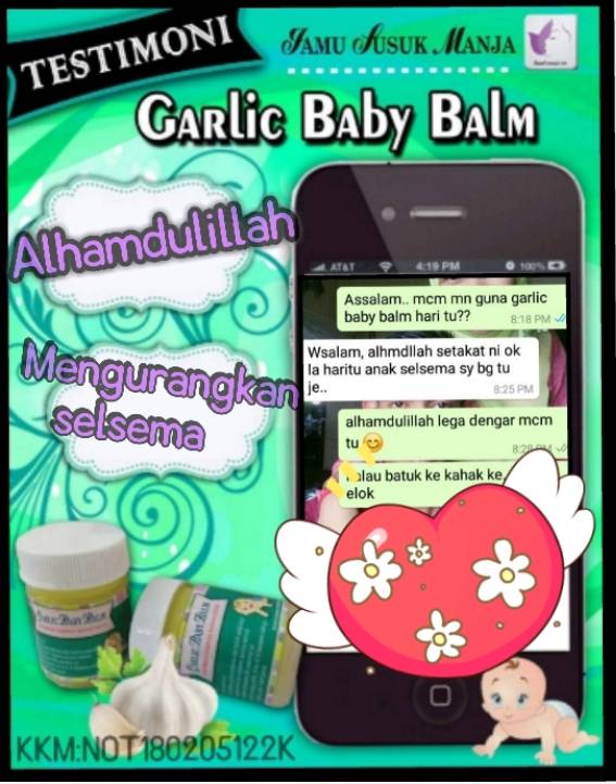 .: HaZeL StoRe :.: VIRAL GARLIC BALM UNTUK SELSEMA DAN 