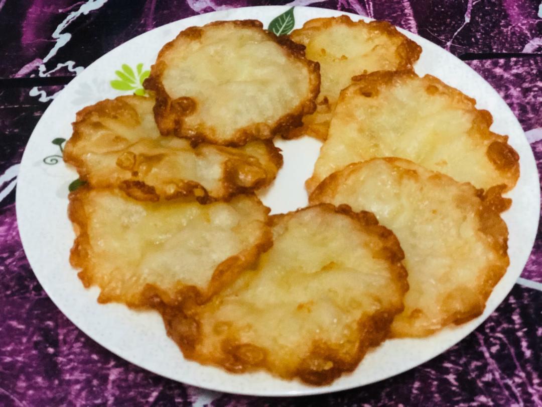 Kuih Cucur Manis Dan Lembut