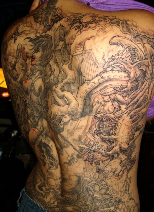 An elaborate arm tattoo or full sleeve tattoo can speak volumes for your 