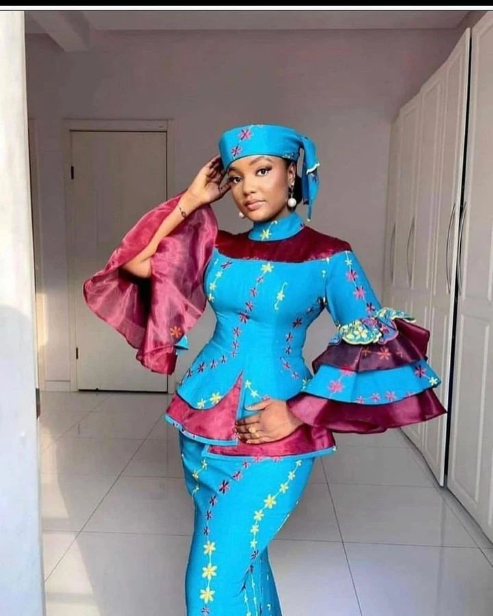 Arewa Fashion Gown Style