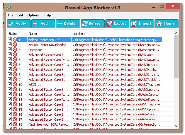 Cara Mudah Blockir Program dengan Firewall
