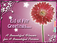 Eid Mubarak Star Card