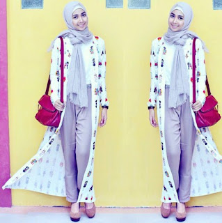 31 Contoh Model Baju  Muslim Modis Dan Stylish Untuk  Kuliah  