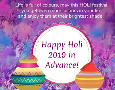 happy holi in advance images Download