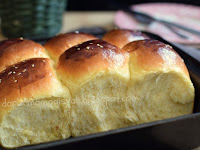 Pumpkin Buns/Pumpkin Bread | Roti Labu Kuning nan Eksotis