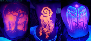 black light tattoo