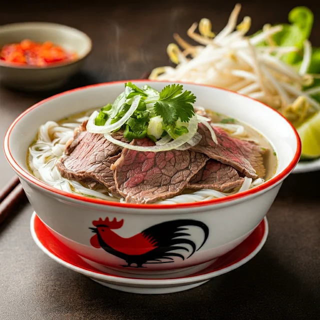 Rezept Rindersuppe mit Glasnudeln wie im Asia-Restaurant