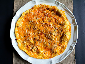 Easy Spanish Omelette. A delicious party food for all your holiday brunches! #SeasonedGreetings #ad