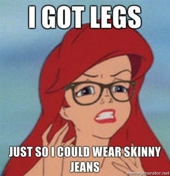 Of Hipster Little Mermaid