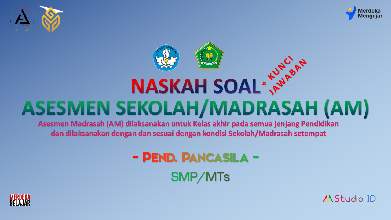Soal PPKn SMP/MTs - Asesmen Madrasah 2023