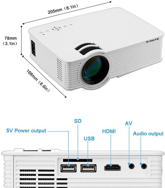 Egate i9 HD Projector