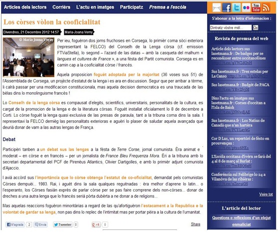 Article de la marridajoana dins LaSetmana