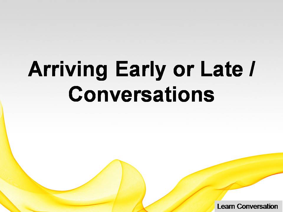 learn conversation